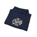 'Champ City' Retro Basketball Pullover Hoodie