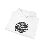 'Champ City' Retro Basketball Pullover Hoodie