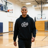 'Champ City' Retro Basketball Pullover Hoodie